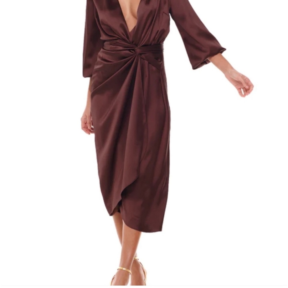 Never Fully Dress Coco wrap dress size 8